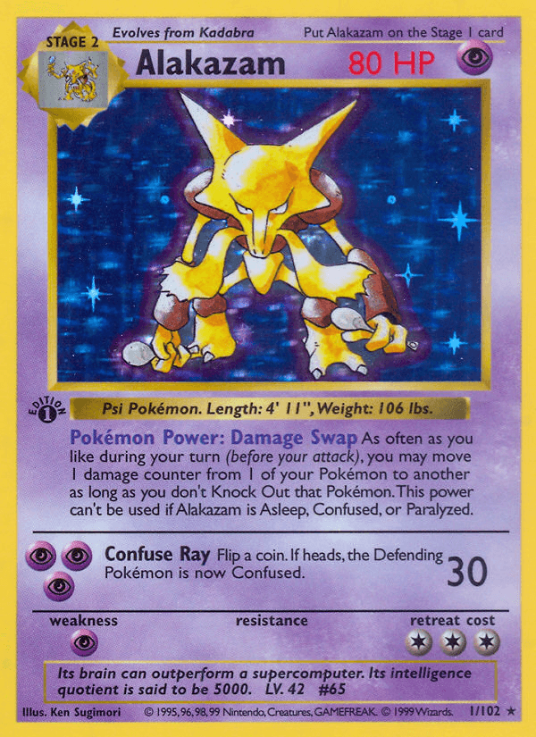 Alakazam — Base 1