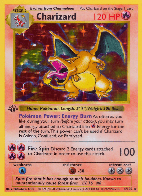 Charizard — Base Set 4/102