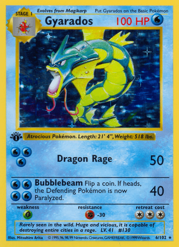 Gyarados — Base 6