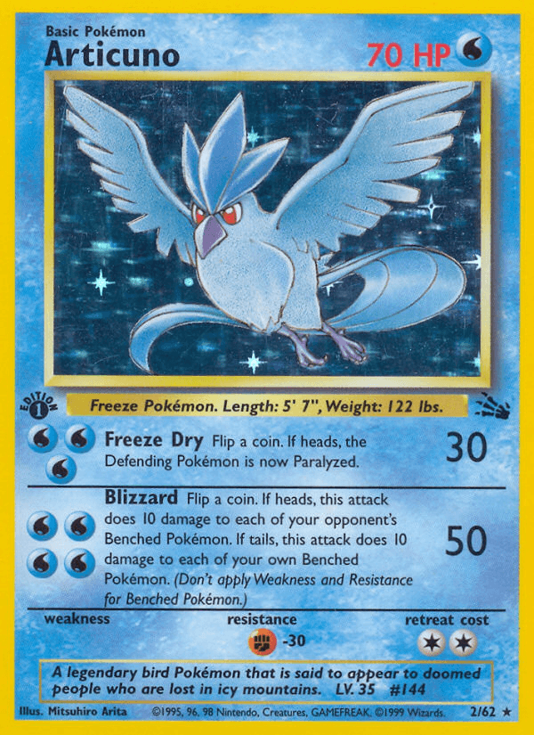 Articuno — Fossil 2