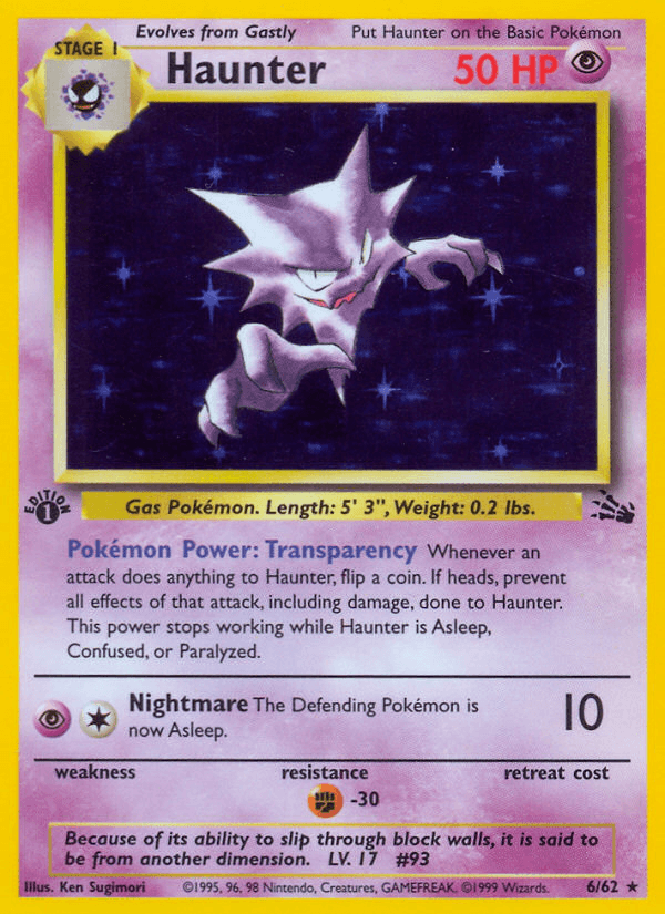 Haunter — Fossil 6