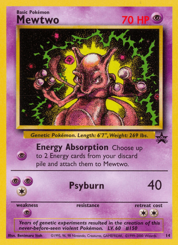 Mewtwo — Wizards Black Star Promos 14