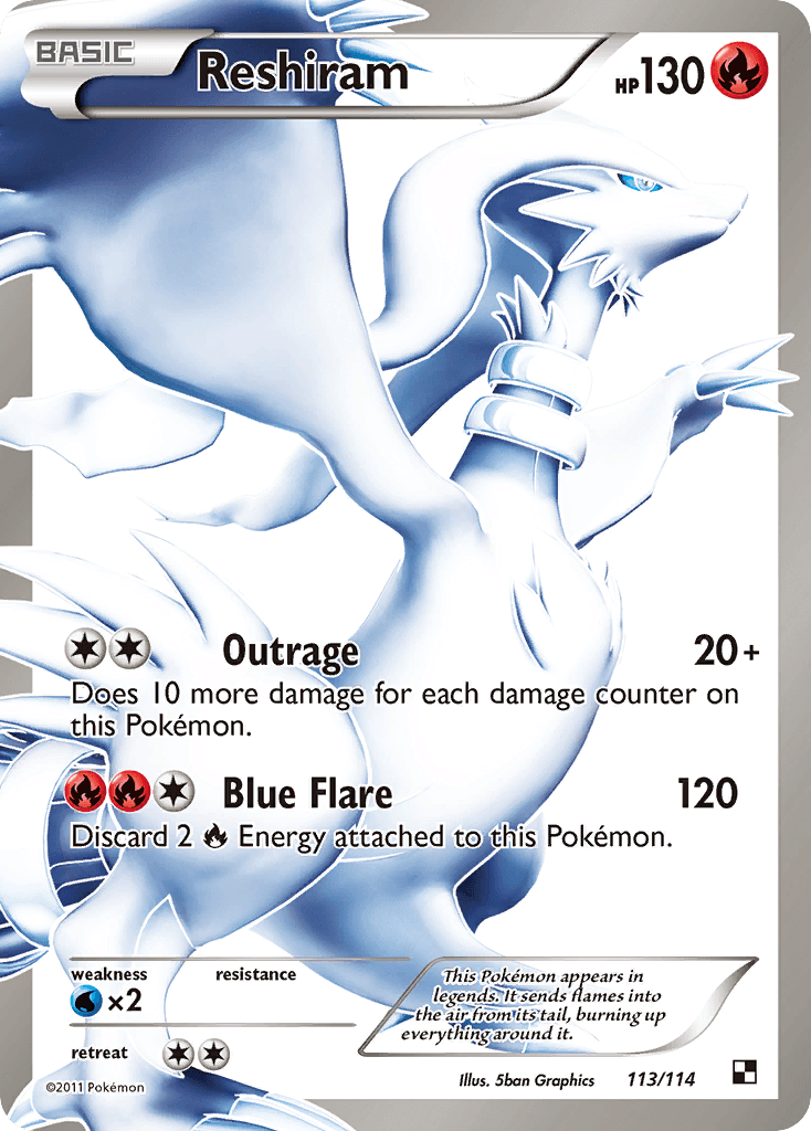 Reshiram — Black & White 113