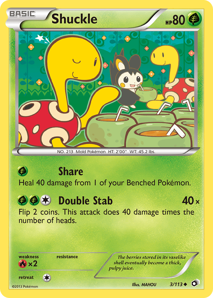 Shuckle — Legendary Treasures 3