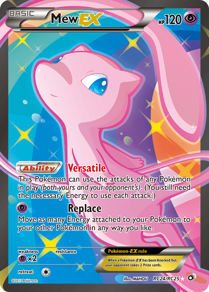 Mew-EX — Legendary Treasures RC24