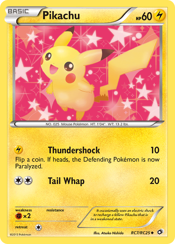 Pikachu — Legendary Treasures RC7