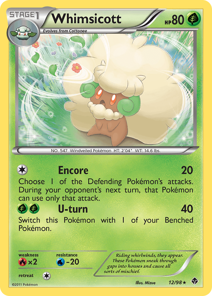 Whimsicott — Emerging Powers 12
