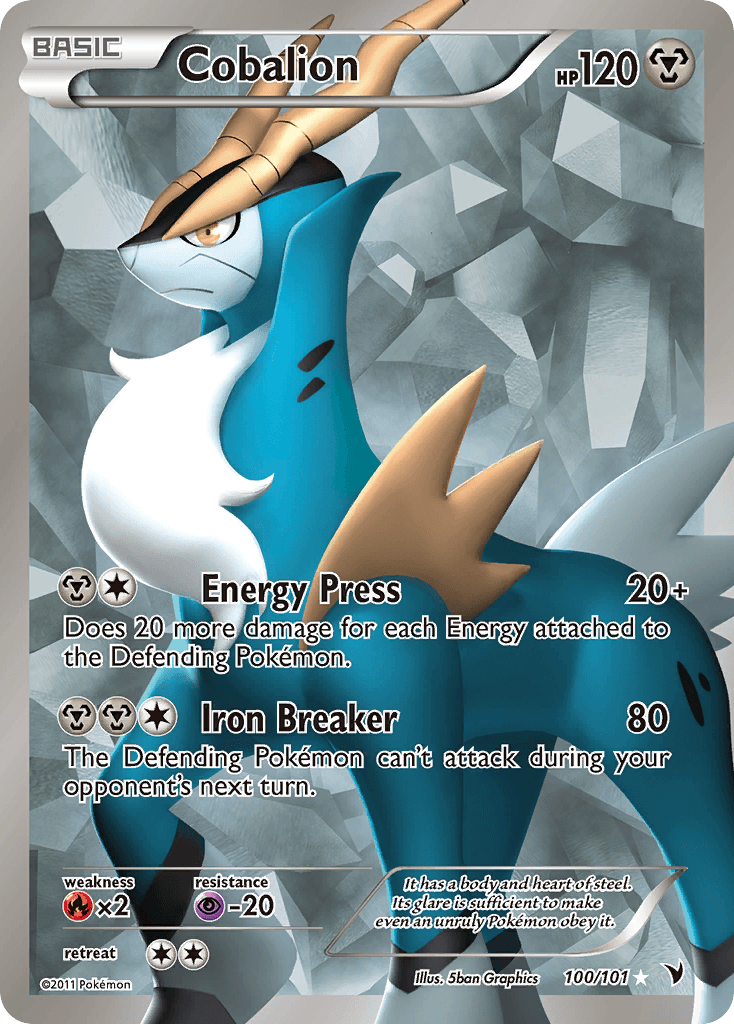 Cobalion — Noble Victories 100