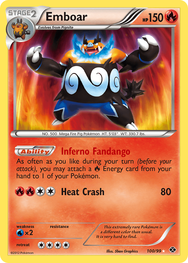Emboar — Next Destinies 100