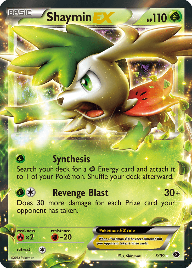Shaymin-EX — Next Destinies 5