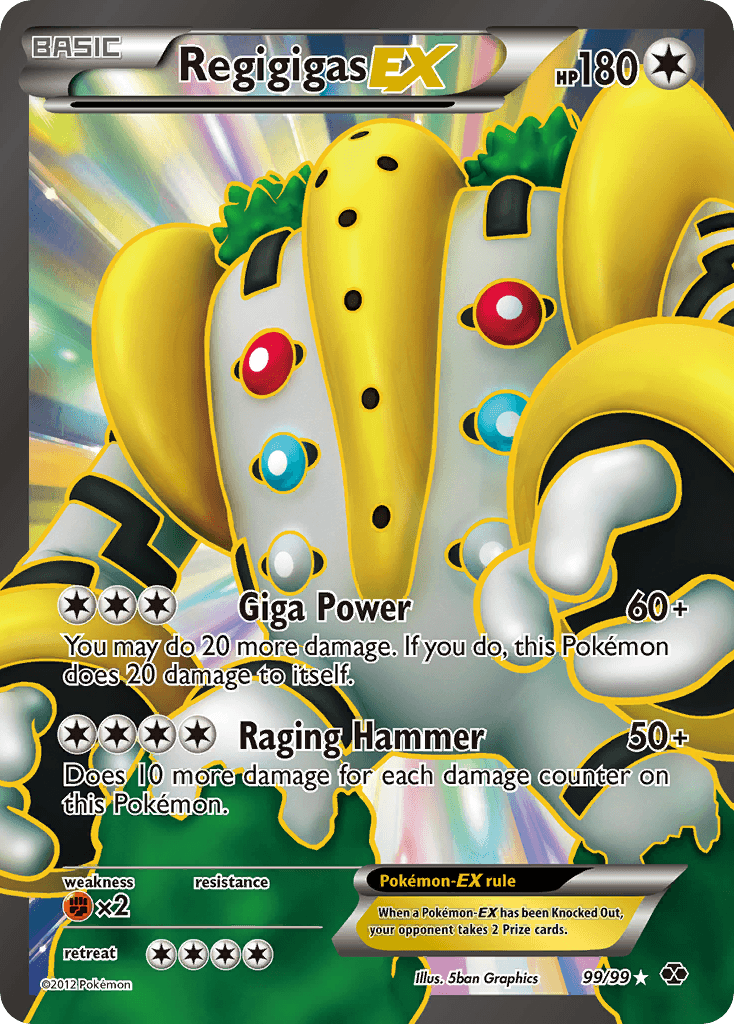 Regigigas-EX — Next Destinies 99