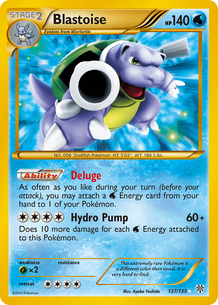 Blastoise — Plasma Storm 137