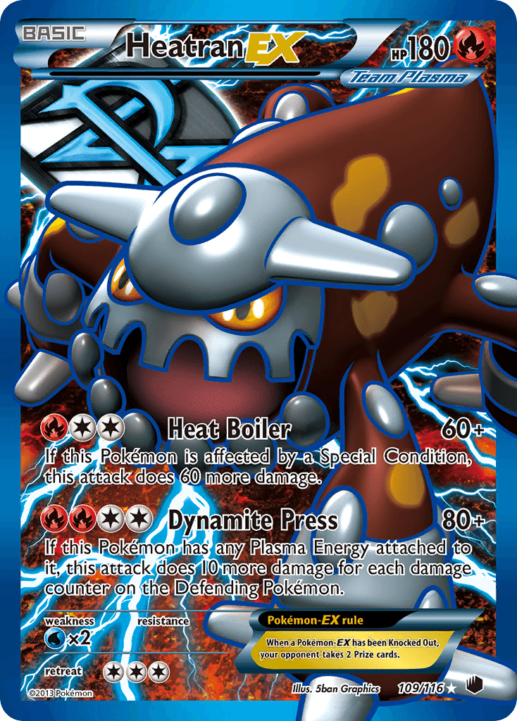 Heatran-EX — Plasma Freeze 109