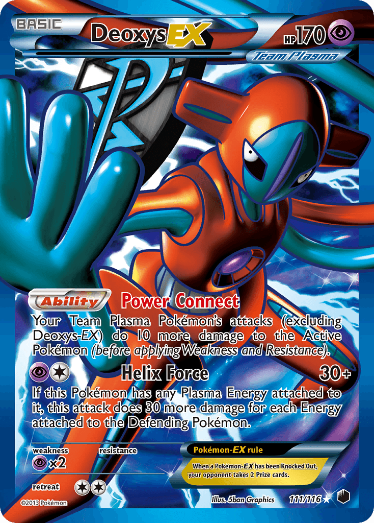 Deoxys-EX — Plasma Freeze 111