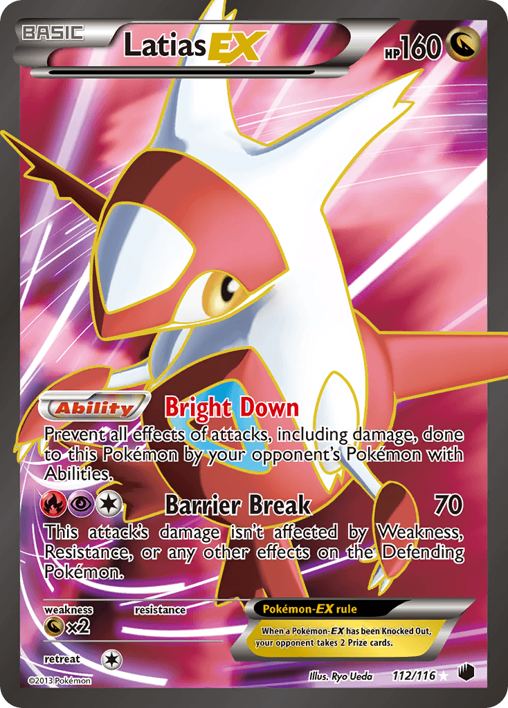 Latias-EX — Plasma Freeze 112