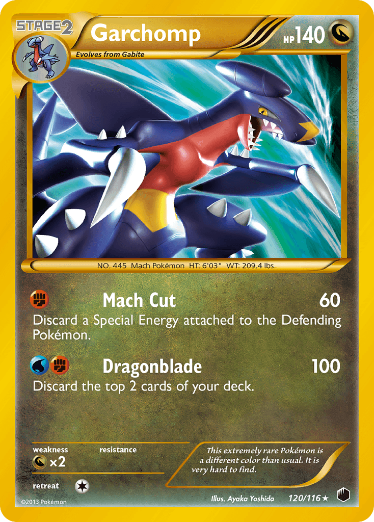 Garchomp — Plasma Freeze 120