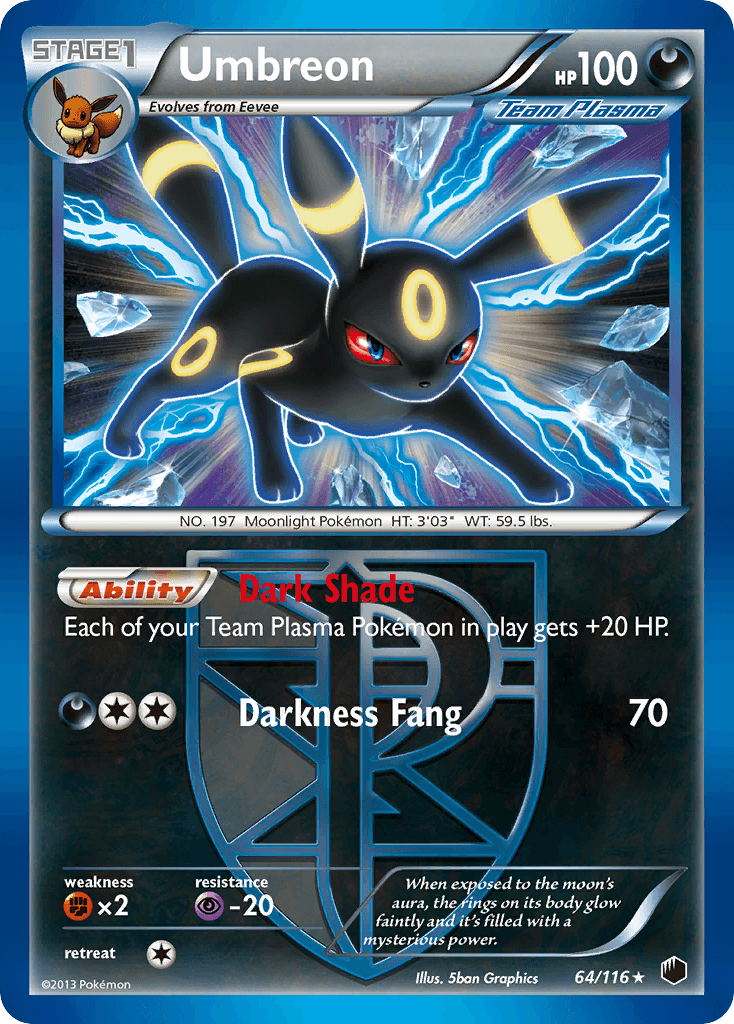 Umbreon — Plasma Freeze 64