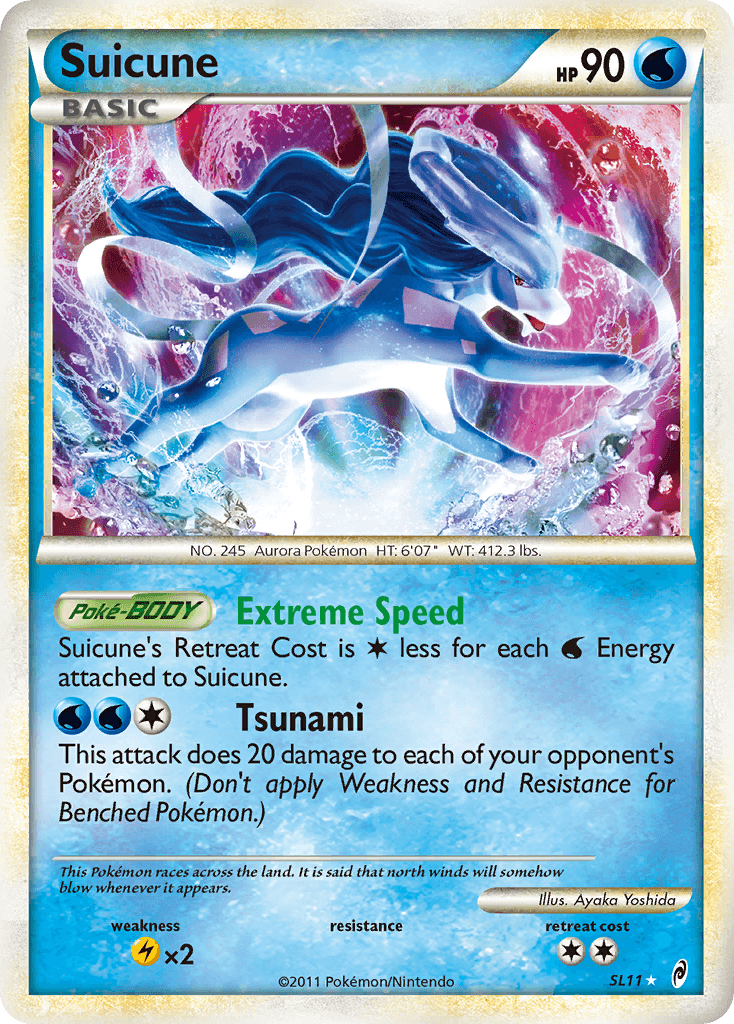 Suicune — Call of Legends SL11