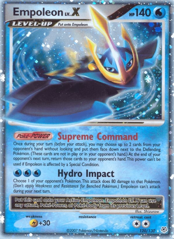 Empoleon LV.X — Diamond & Pearl 120