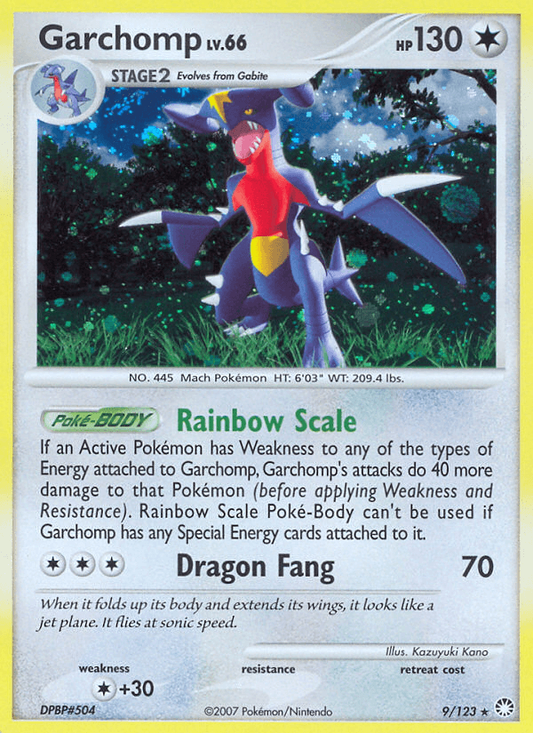 Garchomp — Mysterious Treasures 9
