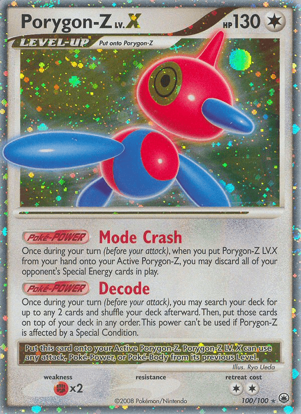 Porygon-Z LV.X — Majestic Dawn 100
