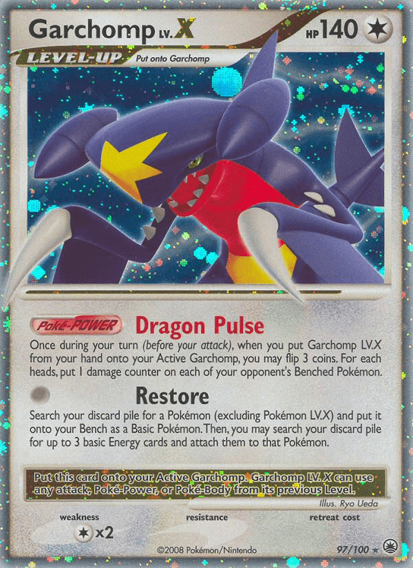 Garchomp LV.X — Majestic Dawn 97