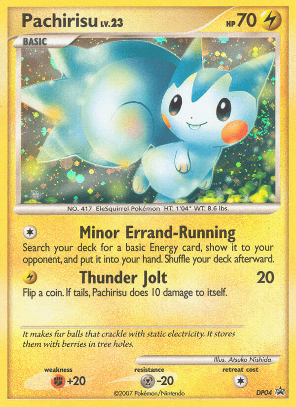 Pachirisu — DP Black Star Promos DP04