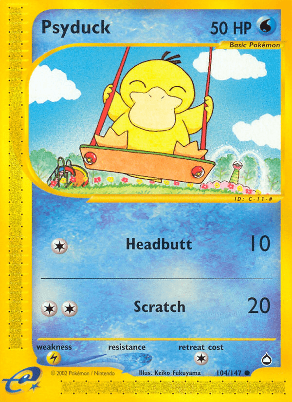 Psyduck — Aquapolis 104