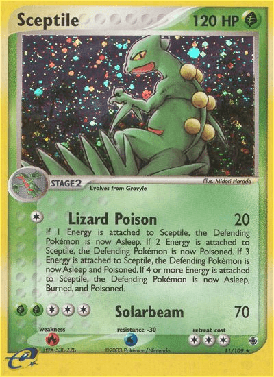 Sceptile — Ruby & Sapphire 11