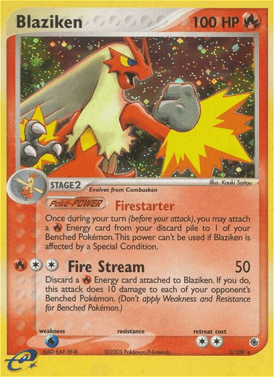 Blaziken — Ruby & Sapphire 3