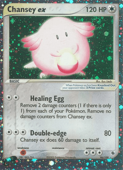 Chansey ex — Ruby & Sapphire 96