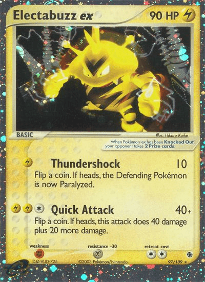 Electabuzz ex — Ruby & Sapphire 97