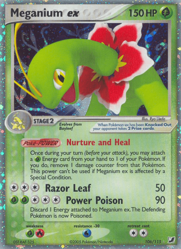 Meganium ex — Unseen Forces 106
