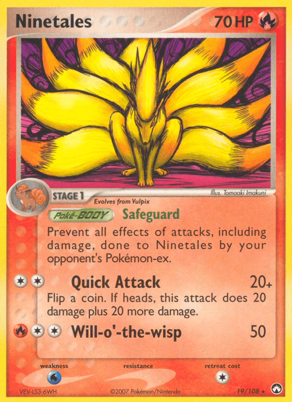 Ninetales — Power Keepers 19