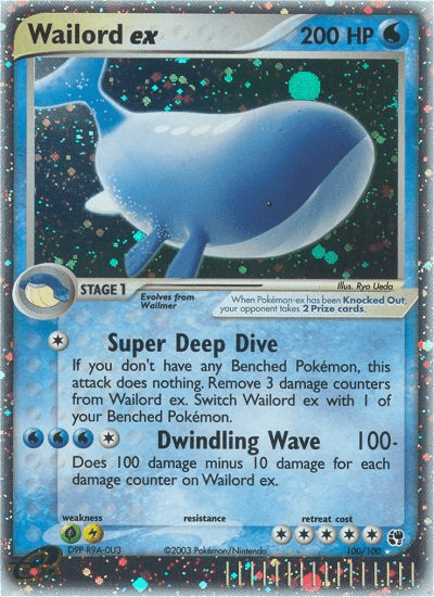 Wailord ex — Sandstorm 100