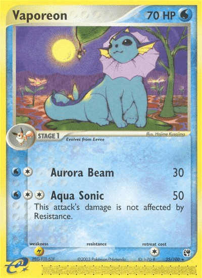 Vaporeon — Sandstorm 25