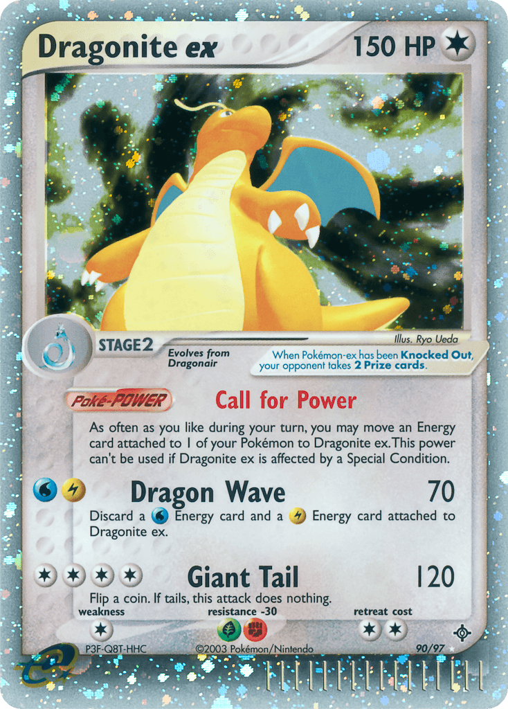 Dragonite ex — Dragon 90