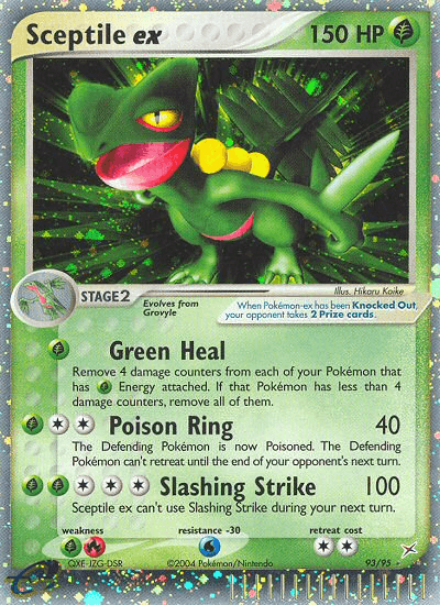 Sceptile ex — Team Magma vs Team Aqua 93