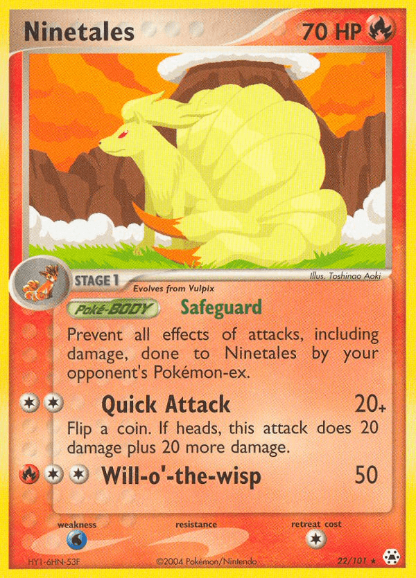Ninetales — Hidden Legends 22