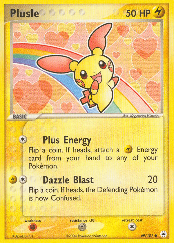 Plusle — Hidden Legends 69