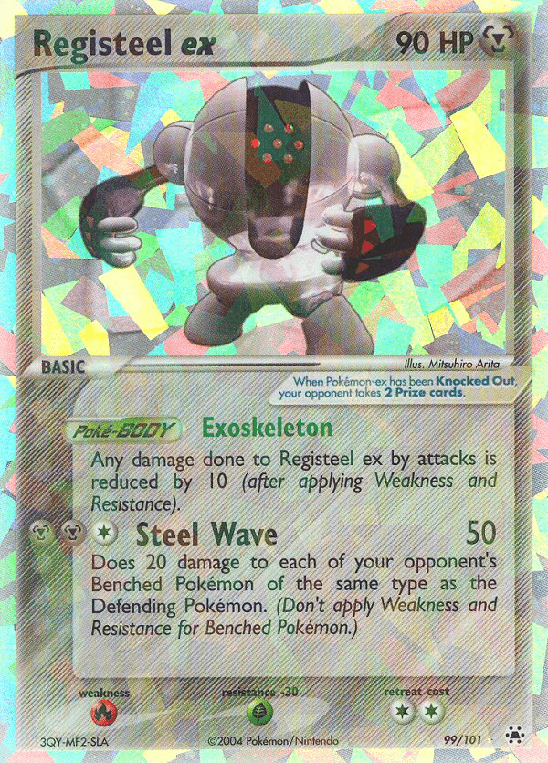 Registeel ex — Hidden Legends 99