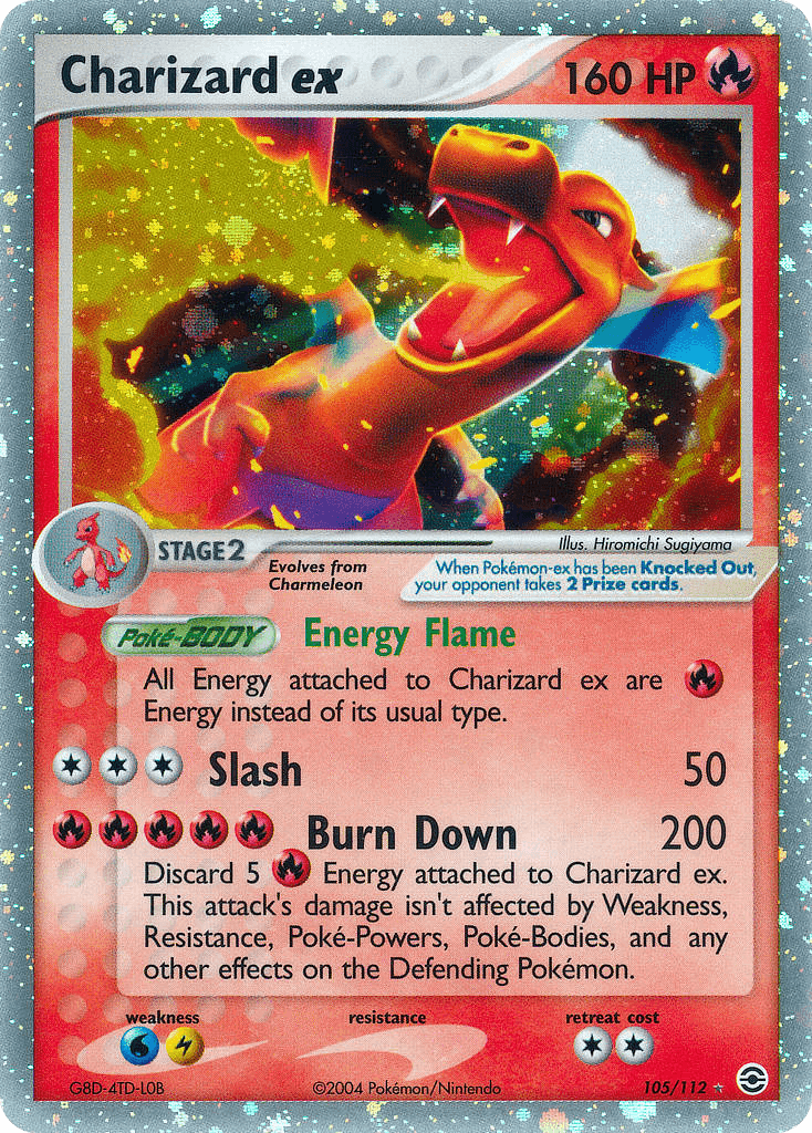 Charizard ex — FireRed & LeafGreen 105