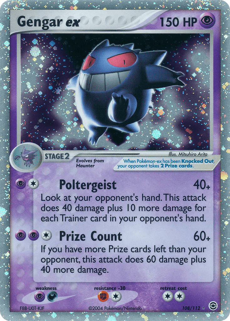Gengar ex — FireRed & LeafGreen 108