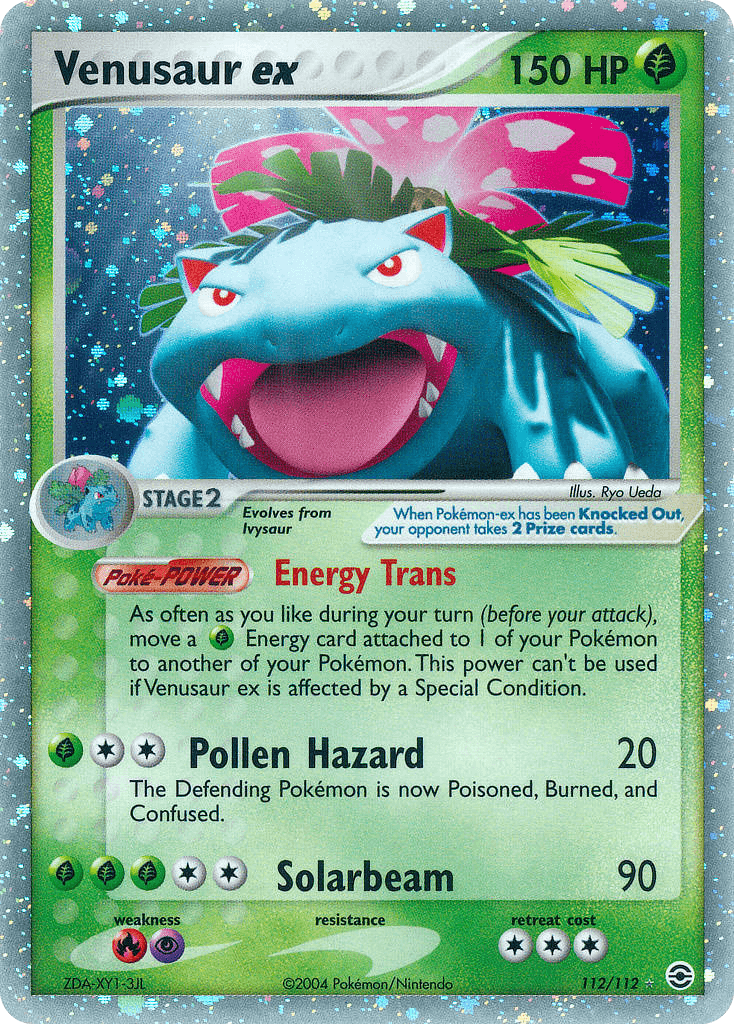 Venusaur ex — FireRed & LeafGreen 112
