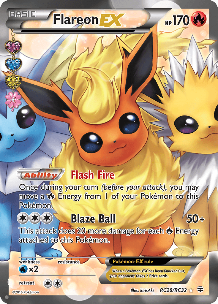 Flareon-EX — Generations RC28