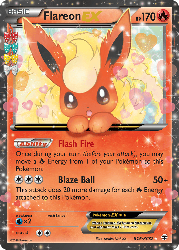 Flareon-EX — Generations RC6
