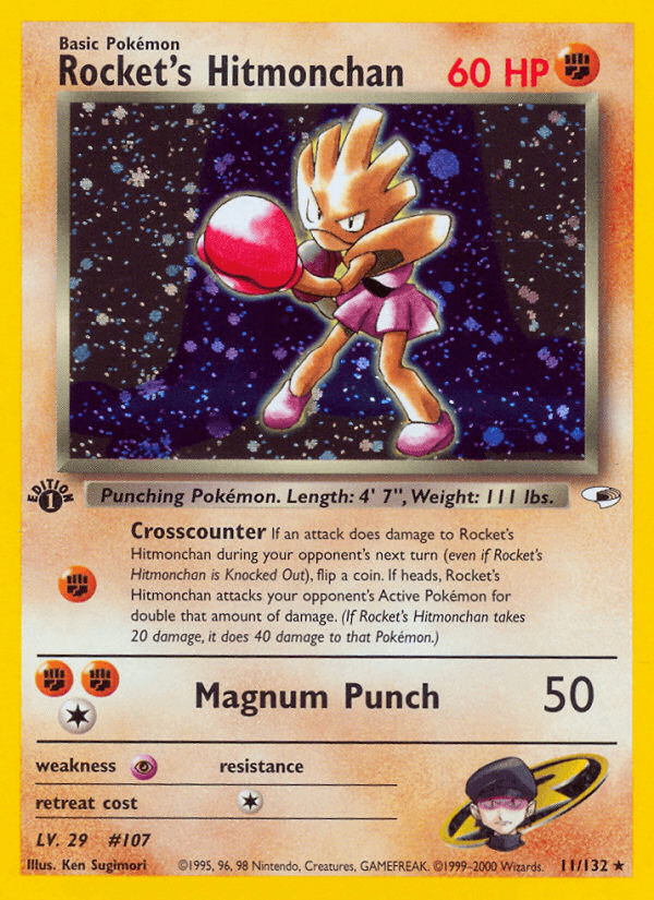 Rocket's Hitmonchan — Gym Heroes 11
