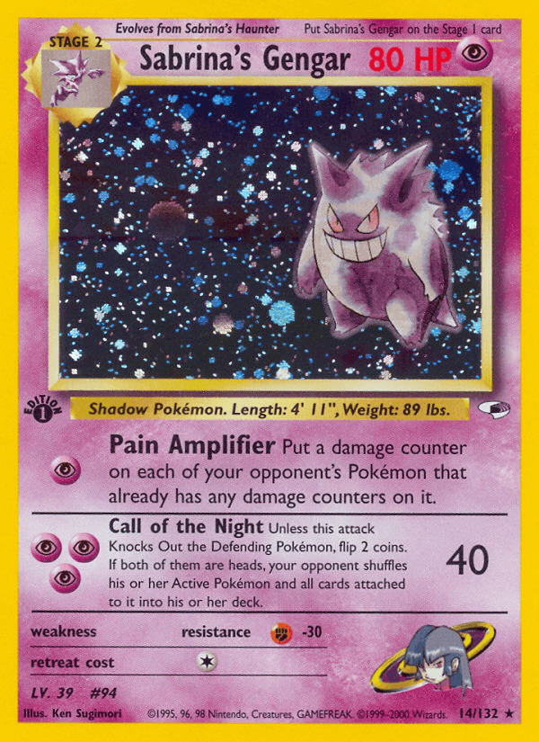 Sabrina's Gengar — Gym Heroes 14