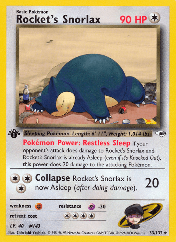 Rocket's Snorlax — Gym Heroes 33