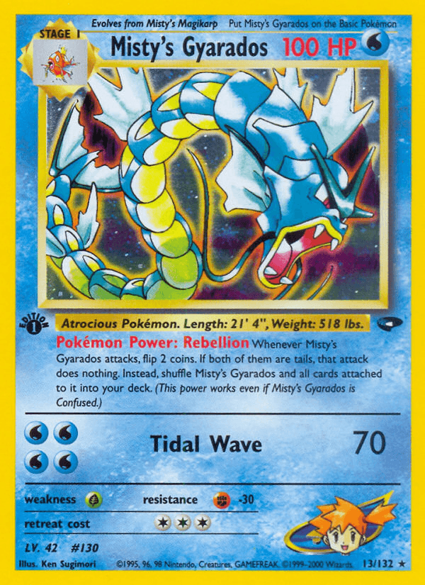 Misty's Gyarados — Gym Challenge 13